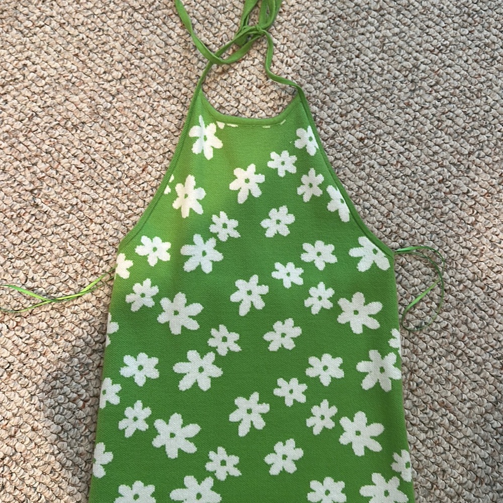 Pacsun green flower dress! - Picture 3 of 4